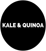Kale&Quinoa black t-shirt