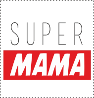 Kubek - Super Mama - Czerwony