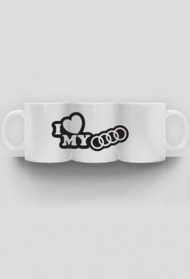 Kubek - I love my Audi - Moto Car Shop