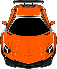 Aventador LW (orange)