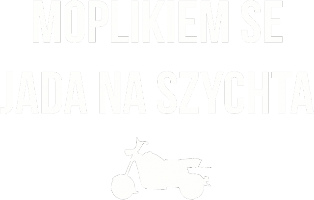 Szwarno Koszulka-Moplikiem se jada na szychta