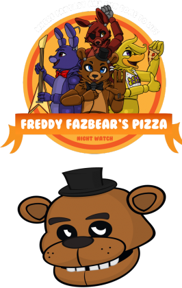 KOSZULKA FREDDY FAZBEAR'S PIZZA NIGHT WATCH