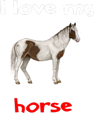 I love my horse #1