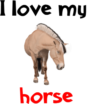 Kubek I love my horse #6