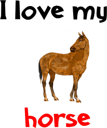 Kubek I love my horse #9