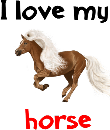 Kubek I love my horse #10