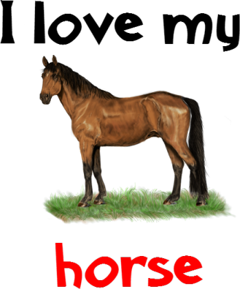 Kubek I love my horse #11