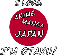 Koszulka "Otaku" minimalistyczna.