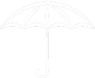 Podkoszulek z dużą białą parasolką