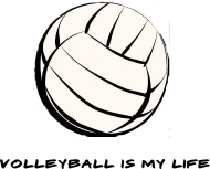 Koszulka męska (Volleyball is my life)