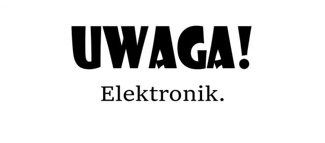 koszulka Uwaga elektronik