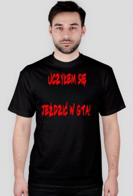 uczyłem się jeździć w gta! - koszulki dla miłośników motocykli!