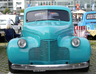 Kolorowa maseczka ochronna wielokrotnego uzytku Vintage Car 4