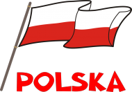 Patriotyczna bluza z nadrukiem bialo-czerwona flaga Polska