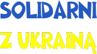 Ukraina Koszulka polo z napisem Solidarni z Ukraina