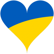 Ukraina Bluza rozpinana z kapturem flaga Ukrainy Serce