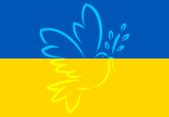 Ukraina kamizelka odblaskowa Flaga Ukrainy Golabek pokoju