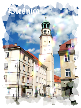 Kubek Oleśnica Rynek Ratusz