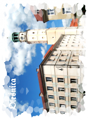 Podkładka pod mysz Oleśnica Rynek Ratusz