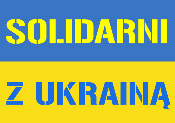 Ukraina koszulka T-Shirt Solidarni z Ukraina