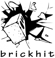 T-shirt Brickhit Logo Woman