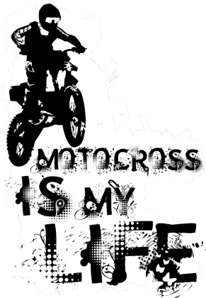 Motocross is my life - bluza motocyklowa