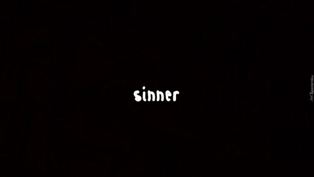 Maseczka Bawełniana "Sinner"
