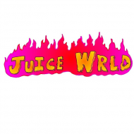 Juice WRLD hoodie logo