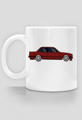 BMW serii 3 e30 kubek - Cars Clothes
