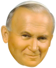 Jan Paweł II Papież kamizelka odblaskowa