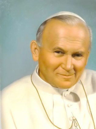 Jan Paweł II Papież klapki japonki