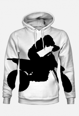 bluza czarny motocykl - Apaczek