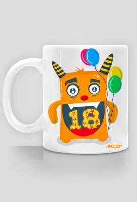 Kubek - Monster na 18 Urodziny - Dudle
