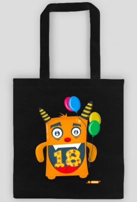 Torba na zakupy - Monster na 18 Urodziny - Dudle