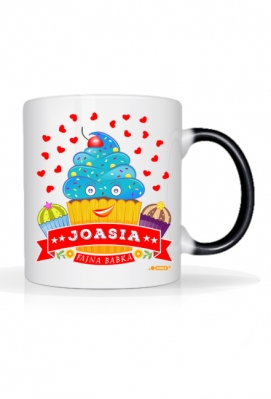 Joasia Fajna Babka - Kubek magiczny z imieniem - Dudle