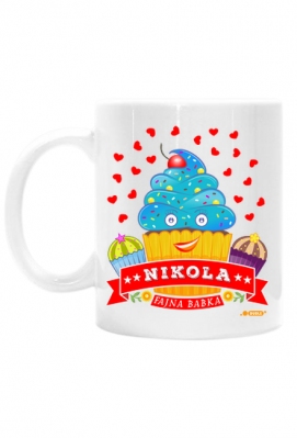 Nikola Fajna Babka - Kubek imieninowy - Dudle