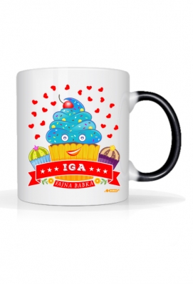 Iga Fajna Babka - Kubek magiczny z imieniem - Dudle