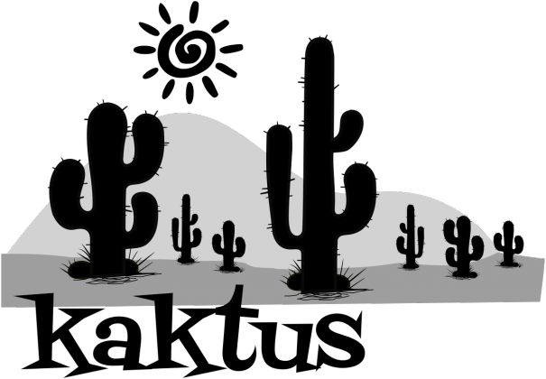 Koszulka męska szara - Kaktus