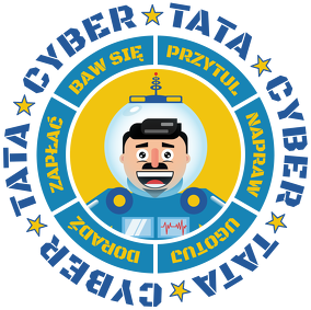 Cyber Tata - Czapka z daszkiem dla taty