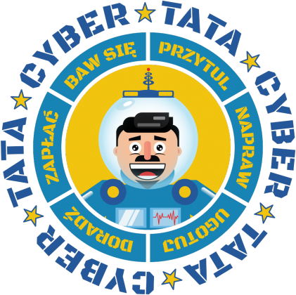 Cyber Tata - Torba na zakupy dla taty