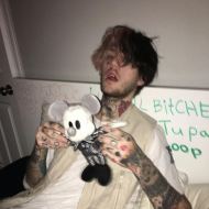 LIL PEEP TEE WHITE