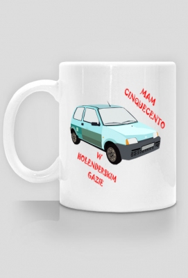 Fiat Cinquecento - Kolekcja Samochodów w Miniaturze