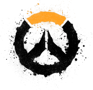 Logo Overwatch (Szara, Męska)