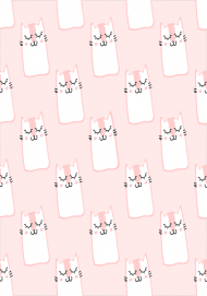Komin wielofunkcyjny różowy Koty kotki