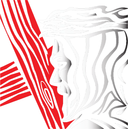 Koszulka męska Jezus niosący krzyż