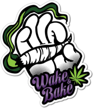 Wake&Bake - Koszulka Męska