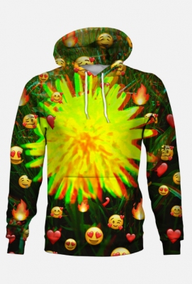 Bluza z Kapturem  Emoji Style - Bojar