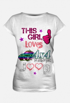 This Girl Loves To Drive Her Jeep - DekoArt-Gallery