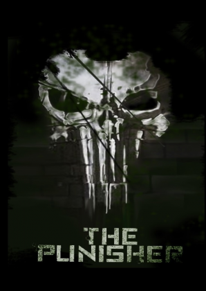 Plakat Punisher Własny projekt