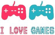 Komin "I LOVE GAMES"